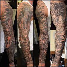 Finally Finished Religioussleeve Blackandgrey Tattooed By Brownstattoos Www Brownstattoos Co Uk Tattoos For Guys Tattoos Sleeve Tattoos