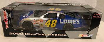 Vérifié les deux plus grands responsables de la décoloration des jouets en plastique de mega bloks sont une. Cars Racing Nascar 2002 Jimmie Johnson 48 Lowe S Racing Champions Chase Race Rookie 1 64 Diecast Labaguettepattaya Com