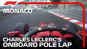 Charles leclerc at his home race in monaco with the scuderia ferrari. Charles Leclerc S Onboard Pole Lap 2021 Monaco Grand Prix Pirelli Youtube
