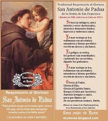 Pin En Oraciones De San Antonio