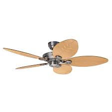 Ceiling fans that come with lights look great, but there are cases when you may need a ceiling fan without lights. Outdoor Elements Ii 137cm Fan Without Lights Raw Aluminium Moonlight Design