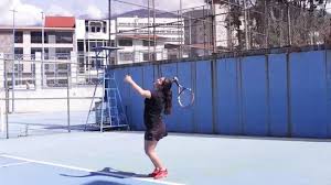 The rules in tennis state that the serve needs to be hit before the ball touches the ground (you can read more about that here.) in all of my years of tennis play i have never hit an underhand serve…not even in practice. How To Serve A Tennis Ball With Pictures Wikihow