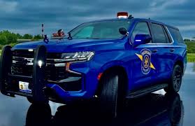 Image result for Michigan State Police Blue 2018 Fleet