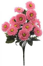 Artificial Chrysanthemum Flower Bunch Light Pink Artificial Flowers Flowers Online Chrysanthemum Flower