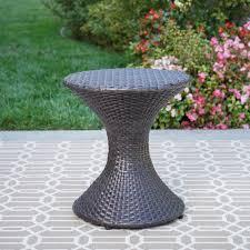 Be it a classic wicker chair or a sofa set with cute cushions, find just the wicker furniture for your outdoor needs. Farley Outdoor 16 Wicker Hourglass Side Table Multibrown Walmart Com Walmart Com