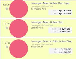 Check spelling or type a new query. Berapa Sih Gaji Admin Online Shop Miss Online Shop