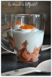 Verrine Composee De Saumon Marinee D Une Creme Au Mascarpone Et A L Aneth Et D Oeufs De Truite Avocat Saumon Fume Verrine Saumon Avocat Saumon