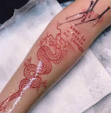 Pin By Thais Miguel On Tattoos Red Ink Tattoos Red Tattoos Tattoos With Meaning