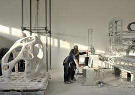 Manifestations The Immediate Future Of 3d Printing Buildings And Materials Science 3d Printed Building Prints 3d Printing Art