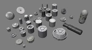 Sci Fi Kitbash 3d Model Blender Tutorial Hard Surface Modeling Sci Fi