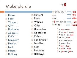 Singular And Plural Online Presentation