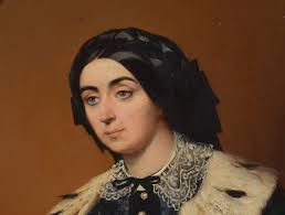 Wilhelm Richter (1824-1892) "Portrait of Baroness Flora Dahlen von  Orlaburg",oil