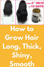 Heat up 2 teaspoons of coconut oil, add the juice of half a lemon and a teaspoon of honey. How To Grow Hair Long Thick Shiny Smooth Today I Will Share Magical Home Remedy To Get Super Fast Hair Growth Grow Hair How To Grow Natural Hair Smooth Hair