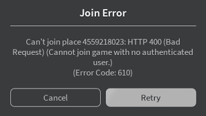 Errors are difficult to fix, and have an unknown duration. Roblox Error Code 610 Solutions Gamer Journalist