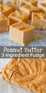 Easy Peanut Butter Fudge Is An Easy Three Ingredient Microwave Fudge Recipe Mad Peanut Butter Fudge Easy Peanut Butter Desserts Easy Peanut Butter Fudge Recipe