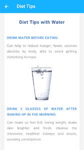 The evidence is that drinking water, and possibly other zero calorie drinks, can help you lose more weight than if you were relying on healthy eating or calorie restriction alone. Water Diet Plan Health Lose Weight Fast Download Apk Free For Android Apktume Com