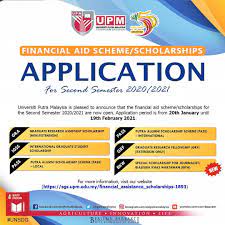 For new account, please click here to register. School Of Graduate Studies Upm Financial Aid Scheme Scholarships Application For Second Semester 2020 2021 Dear Students Universiti Putra Malaysia Is Pleased To Announce That The Financial Aid Scheme Scholarships For The Second Semester 2020 2021