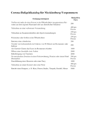 Trotzdem hält sie ein großteil der österreicher für eine gute idee. Http Www Ksv Mv De Fileadmin Download Mitteilungen Corona Corona Bussgeldkatalog Pdf