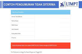 Berkas pendaftaran ulang sbmptn 2019. Ini Tanda Resmi Kamu Diterima Atau Tidak Diterima Snmptn 2019