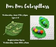 Pom Pom Caterpillars *Registration Required*