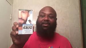 Just for men hair colour targets only grey hair and replaces it with subtle tones for a natural look. Just For Men Beard Dye Youtube