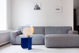 clay 3 seater sofa powder fabric sofa interior home