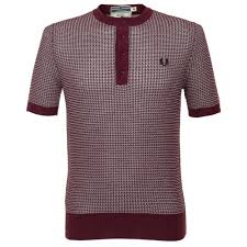 Fred perry short sleeve knitted stripe polo. Velbloud Solidarita Zajmeno Fred Perry Knitted T Shirt Mrsbrose Com