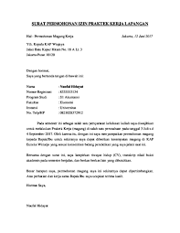 Doc Surat Permohonan Magang My Channel Academia Edu