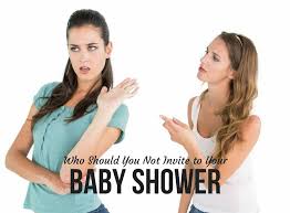 Who Should You Not Invite To Your Baby Shower