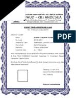 Contoh undangan resmi perpisahan paud tk undangan.me untuk mendapatkan informasi tentang contoh undangan resmi perpisahan paud tk langsung saja klik hyperlink ini disini , apabila artikel tidak relevan, silahkan cari artikel yg relevan pada internet ini. Ijazah Paud Harapan Bunda Pdf
