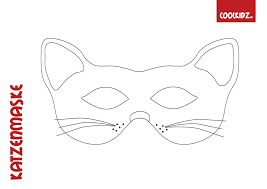 Ausmalbild gepard maske ausmalbilder kostenlos zum ausdrucken. Faschingsmasken Basteln Coolkidz De