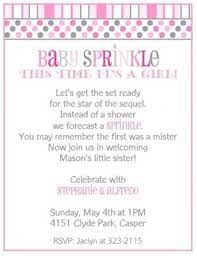 Baby Sprinkle Shower Invitation For A Girl In Pink And Gray With Modern Dots An Sprinkle Baby Shower Invitations Baby Sprinkle Invitations Sprinkle Baby Shower