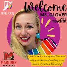 Denton ISD Fine Arts is excited to announce Ms. Glover as the art teacher  at Martinez Elementary! Ms. Hayley Glover is elated to be opening Martinez  Elementary as the school's Art Teacher.