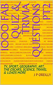 Whether you have a science buff or a harry potter fanatic, look no further than this list of trivia questions and answers for kids of all ages that will be fun for little minds to ponder. 1000 Fab Quiz Trivia Questions Pt2 Tv Sport Geography Art The Oscars Science Travel History Loads More Kindle Edition By Oreilly J P Reference Kindle Ebooks Amazon Com