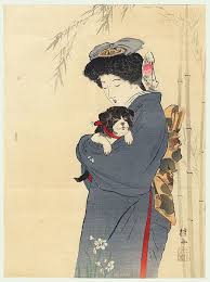 Takeuchi Keishu 1847 1915 Japanese Woodblock Print First Laugh Kuchi E Print 1910 Japanese Art Prints Japanese Prints Japanese Woodblock Printing