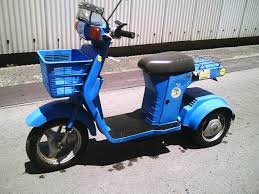 JOYジョイ三輪スクーター希少昭和スクーター 走行少1494キロ トライク三輪 TB08