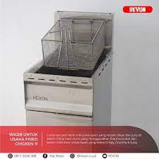 Deep Fryer Gas Fried Chicken Di Jakarta Timur Stainless Ayam Ayam Goreng