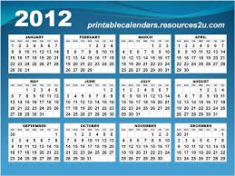 All Stars Bibliography Free Printable Calendars 2012