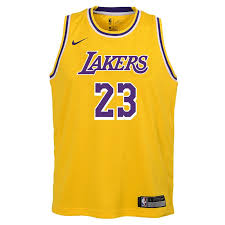 Shop kids gear at store.nba.com. Lebron James Los Angeles Lakers 2021 Icon Edition Youth Nba Swingman J