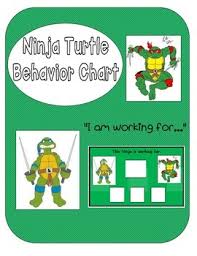 Ninja Turtle Behavior Chart I Am Working For Behaviour