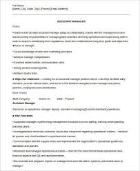 To see how, view this resume sample for a midlevel sales manager that isaacs created below, and download the sales manager resume template. Free 8 Sample Assistant Manager Resume Templates In Ms Word Pdf