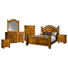 6 piece zum kleinen preis bestellen. Elements Barkley Square King Poster 6 Piece Bedroom Set Royal Furniture Bedroom Groups