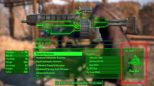 Weapon Upgrading Fallout 4 Game Guide Walkthrough Gamepressure Com