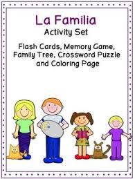 La Familia Activity Set Family Tree Drawing Family Tree Tree Drawing