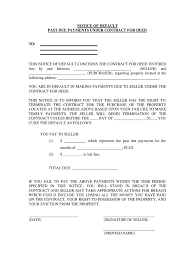 This site appreciates that this is a possibility and we offer you with sample two week notice letters. Notice Of Default Template Fill Online Printable Fillable Blank Pdffiller