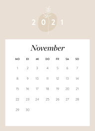 Kalender 2021 a4 querformat (xlsx für excel ab version 2010); Schoner Jahreskalender 2021 Zum Ausdrucken Westwing