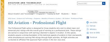 I want to become a pilot. Which college should I attend?