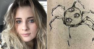 Eye drawing drawings schizophrenic haunting photos hallucinations paranoid schizophrenia mental asylum art schizophrenia art. Woman With Schizophrenia Draws Her Hallucinations