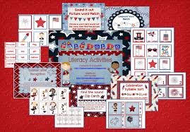 Classroom Freebies Too Patriotic Literacy Unit Patriotic Classroom Theme Patriotic Classroom Happy Birthday America