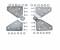 Heavy Duty Attic Ladder Hinges